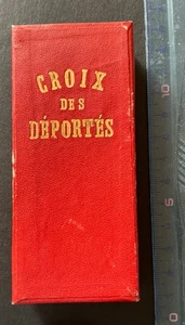 Belgium - Albert I - Superb Cross of the Deportees 1914-18 WWI With Box - Picture 1 of 3