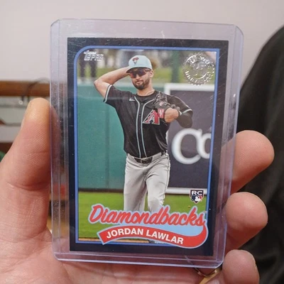 2024 Topps Update 1989 Jordan Lawlar RC Black 257/299 - Image 1 of 3