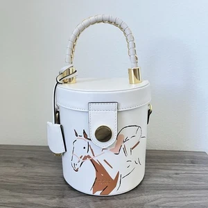 RADLEY LONDON Kentucky Derby 23 Small Grab Multiway Crossbody Barrel Bag - Picture 1 of 11