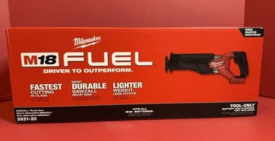 Milwaukee 2821-20 M18 Gen 2 FUEL SAWZALL Cordless Reciprocating Saw, Bare Tool - Image 1 of 4