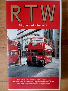 RTW 50 Years Of 8 Footers. Archive Film In London, Ceylon & Cape Town (VHS PAL) - Picture 1 of 6