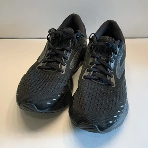 Glycerin 20 GTS Brooks da uomo taglia 9,5 nero su nero - Foto 1 di 5