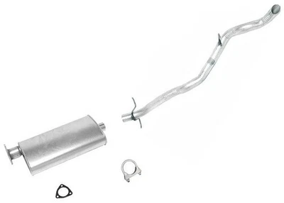 Silenciador médio e sistema de exaustão de tubo traseiro para Chevrolet Blazer 2 portas 1995-1999 - Imagem 1 de 4