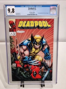 Deadpool #1 Todd Nauck Virgin Variant CGC 9.8 Wolverine LTD 800 - Picture 1 of 3