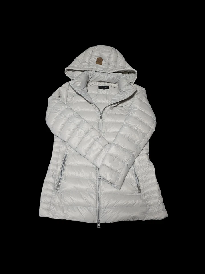 Chaqueta de plumón para mujer Mackage talla: grande color: blanco con tono plateado Foto 1 de 3
