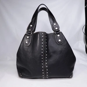 Borsa a mano Michael Kors Astor Uptown in pelle nera - Foto 1 di 12