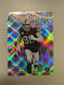 2023 Panini Prestige - Maxx Crosby #157 Xtra Points Diamond - Bild 1 von 2