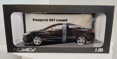 1:18 Die Cast Peugeot 407 Coupe by NOREV Boxed Norev Peugeot 1/18 Like New -AF - Image 1 of 4