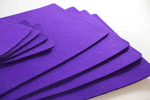 Lots of colour Placemats & Coaster Rectangle Shape Felt TableMats Setof12pieces - Picture 1 of 11