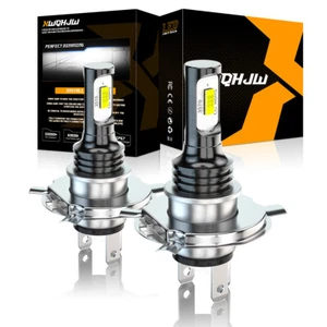 Para Can-Am DS450 2008-2015 2 piezas 40W H4/9003 Blanco Transparente LED Faro Bombilla - Imagen 1 de 10