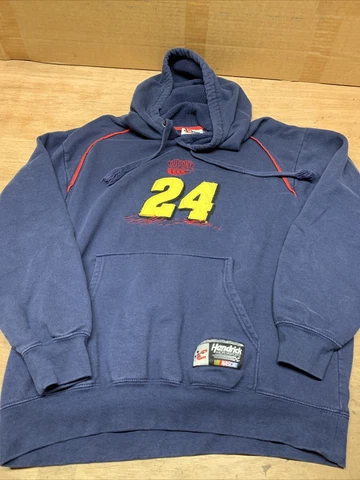 Chase Authentics Jeff Gordon DuPont 24 Hooded Sweatshirt Hoodie Sz Large Cover