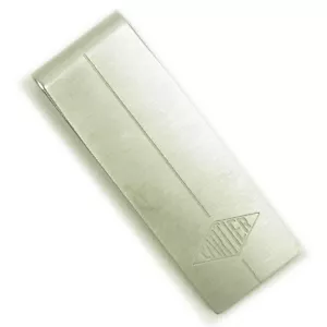 Auténtico clip de plata Cartier para mujer usado Y5195 - Imagen 1 de 5