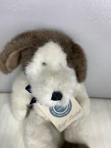 Peluche Ralph Poochst Años 90 Marrón Crema Cachorro Perro 11" Boyd's Bears - Imagen 1 de 9
