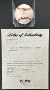 Ken Holtzman ROMLB signierter Baseball, Auth. Von 2 Authent’rs (JSA-PSA-DNA-LOA Auth.) - Bild 1 von 8