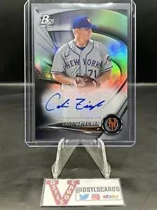 2022 Bowmaan Platinum - CALVIN ZIEGLER TOP PROSPECTS AUTO #TOP-65 - Bild 1 von 3