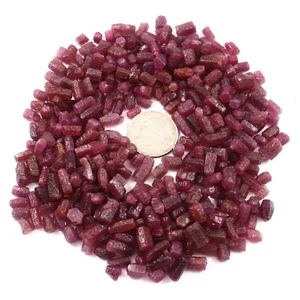 100.00% Natural Mozambique Red Ruby Facet Grade Gemstone Rough Lot AAA+ 20 Gram - Picture 1 of 4