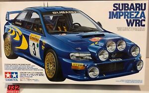 Tamiya 24199 Kit 1/24 Subaru Impreza WRC Rally Monte Carlo 1998 Mcrae-Grist
