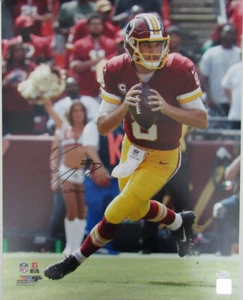 Kirk Cousins Signed Washington Redskins 16x20 Photo JSA - Picture 1 of 2