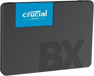 Crucial BX500 500GB SSD Hard Disk SATA 2.5" Upgrade PC Laptop 550/500MB/s NAND - Immagine 1 di 4