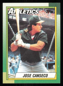 1990 Topps #250 Jose Canseco - - Near Mint or Better