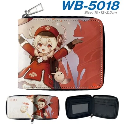 Genshin Impact Game PU Geldbörse Geldbeutel Wallet 12x10x2.5cm - Bild 1 von 3