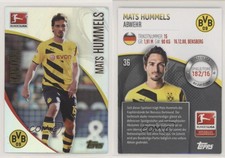 2014-15 Topps Bundesliga Chrome Kapitan Mats Hummels #36