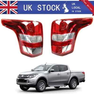 Pair Mitsubishi L200 Pickup 2015+ Rear Tail Light Lamp Fog Right & Left UK MOT - Picture 1 of 11