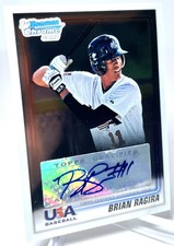 2010 Bowman Chrome 18U USA Baseball Autographs #USA-BR Brian Ragira Auto Card