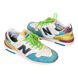 Limited Men’s Size 12 D - New Balance M1400 Super Team 33 Neon Fish Made In USA