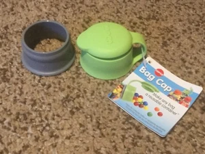 Nueva gorra de bolsa pequeña Copco - cubre y sella tus bolsas para un almacenamiento fácil y fresco, verde - Imagen 1 de 3