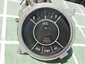 #HOLDEN HD HR GUAGE--GEN - TEMP - OIL - HAND BRAKE & FUEL. GARAGENALIA.# - Picture 1 of 2