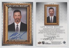 2020 SP Signature Edition Legends Silver Spectrum Foil /99 Clint Malarchuk Auto