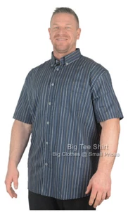 Camisa de manga corta grande para hombre Kam Gent tallas 2XL 3XL 4XL 5XL 6XL 7XL 8XL - Imagen 1 de 1