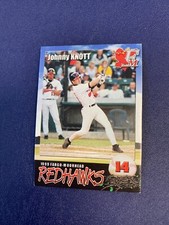 1999 Fargo-Moorhead Redhawks #14 Johnny Knott - RARE Minor League Card