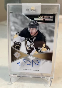 15-16 Stück Ultimative Evgeni Malkin Autogramm Signaturen Pittsburgh Penguins 2015 - Bild 1 von 2