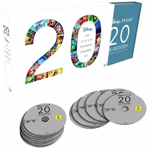 20 Disney und Pixar Die größten Animations Hits Limited Edition DVD Box NEU OVP - Imagen 1 de 1