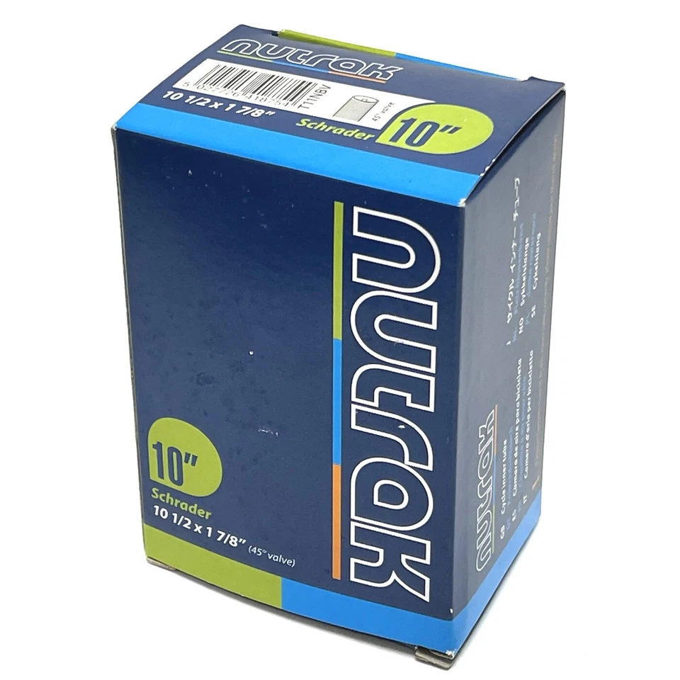 Nutrak 18 Zoll Fahrradschlauch - passend für 1,75 bis 2,2 Zoll Reifen