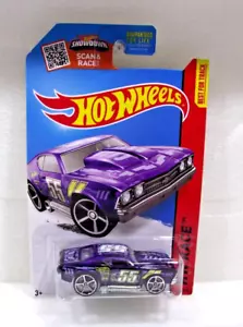 Chevrolet Chevelle 1969 Hot Wheels HW Race púrpura - Imagen 1 de 4