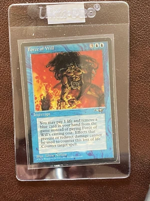 Force of Will X (1) Alliances Set Beautiful EX/NM (RG) 040925.0163  4RCards - Image 1 of 2