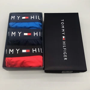 Tommy Hilfiger Mens Boxers Trunks 3 Pack Several Colours Classic CK Fit With box