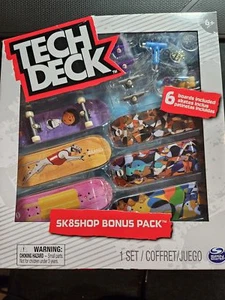 Tech Deck 6 Board Sk8shop Bonus Pack - Hopps Collection New - Zdjęcie 1 z 1