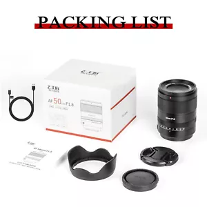 7artisans 50mm F1.8 AF Full-Frame Lens L mount For Leica Panasonic Sigma - Picture 1 of 6