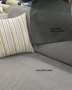 IKEA Hovas Armchair Slipcover Hjulsbro Gray Chair Cover HOVÅS medium grey - Picture 1 of 3