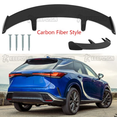 For Lexus RX300 RX330 RX350 RX350h Carbon 52" Rear Roof Trunk Spoiler Wing Lip - Image 1 of 4