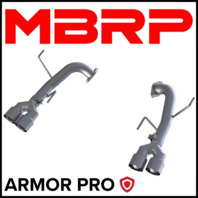 Sistema de escape eje trasero MBRP Armor Pro 2,5" para Subaru WRX STI 2015-2021 2,5 L Foto 1 de 2