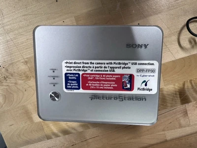 Sony DPP-FP30 Digital Photo Thermal Printer DPP-FP30 With Photo Paper and Tray - Image 1 of 4