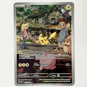 Pikachu - 173/165 151 Illustration Rare Pokemon - Picture 1 of 3