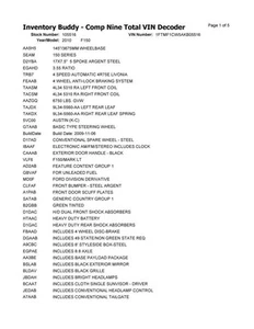 F150 2010 Glove Box 363740 - Picture 1 of 8