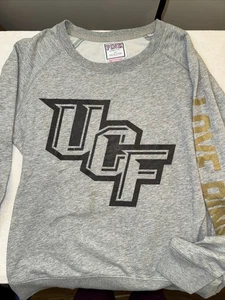 UCF Knights Victoria's Secret Pink Women's Sweatshirt Medium Gray NCAA - Picture 1 of 11
