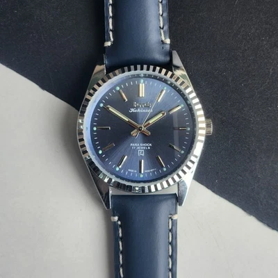 Vintage HMT Kohinoor Fluted Bezel Mechanical Hand Winding Wrist Watch A11 - Image 1 of 4